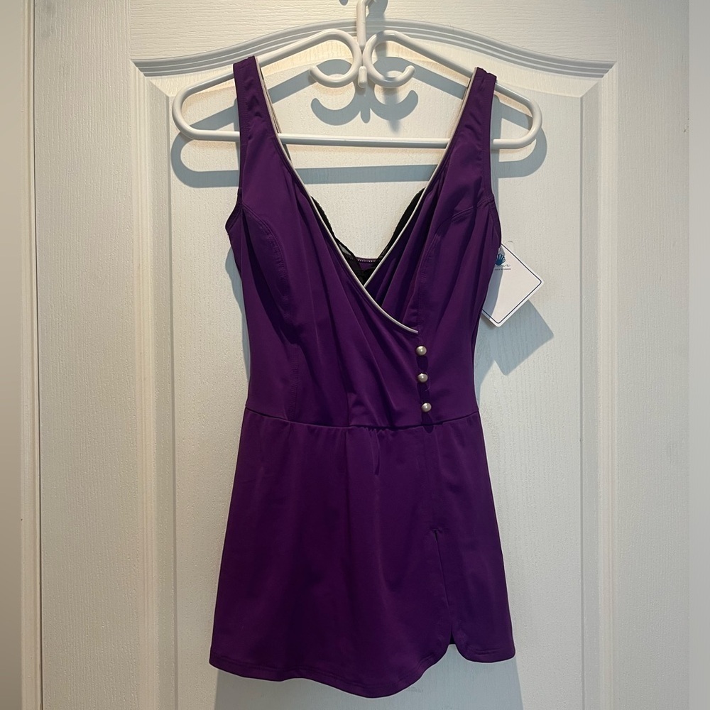 One-Piece with skirt  size 12